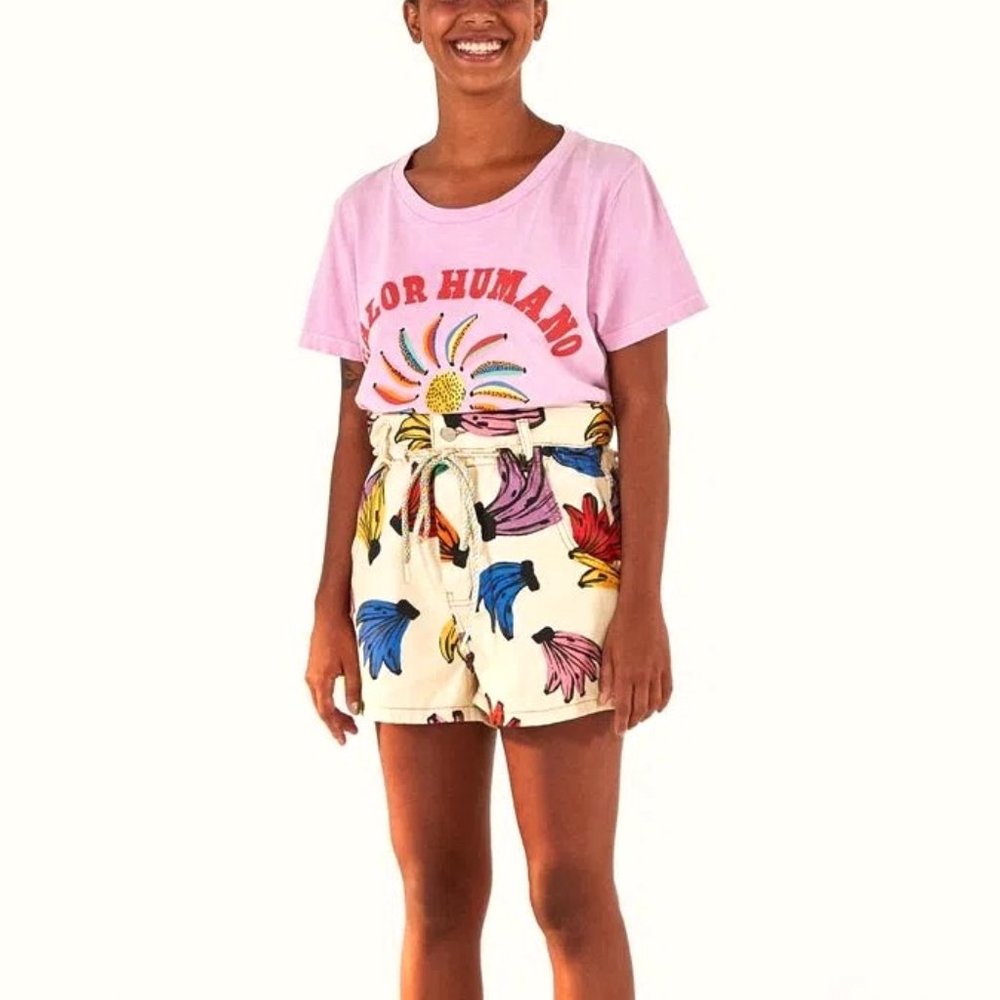 Farm Rio Banana Confetti Shorts - Picture 3 of 9